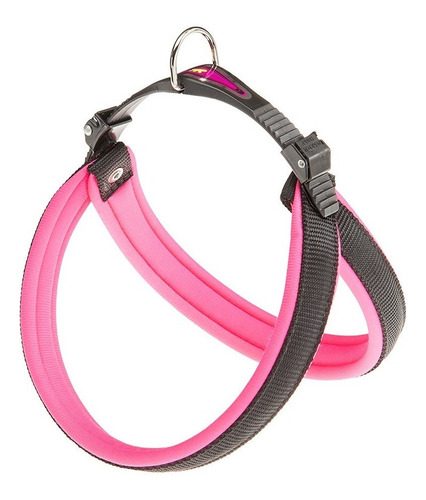 Arnes Pechera Regulable Perro Ferplast Agila Fluo 4 Fucsia