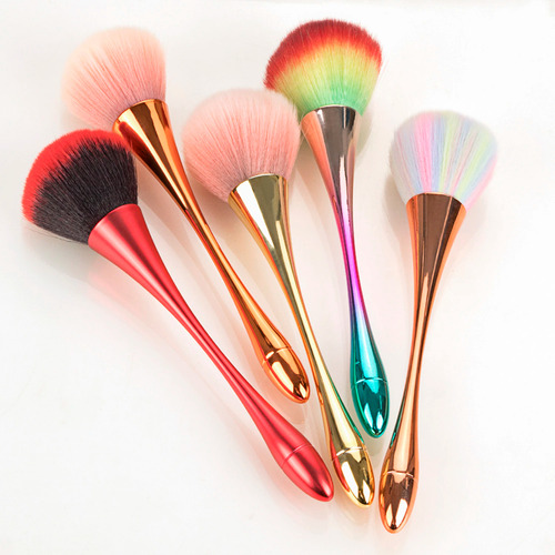 3pz Brochas Para Maquillaje Profesional Rubor Polvo Compacto Color