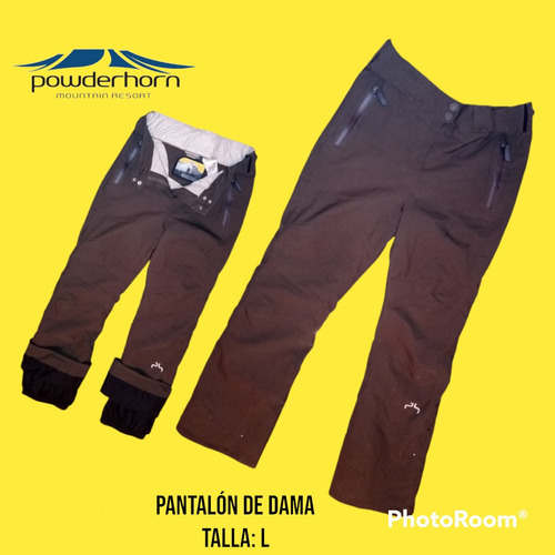 Pantalón Térmico Impermeable Con Polainas Internas.