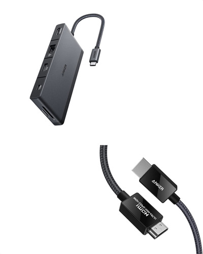 Hub Usb Usb-c Hdmi Entrega Energia Hz Puerto Dato Usb-a Alta