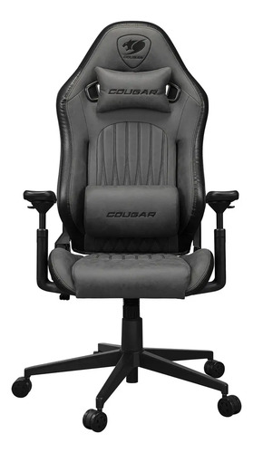 Silla Gamer Cougar Explore Jet Gray F Ergonómica con Respaldo Reclinable