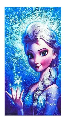 Toalha de praia Disney Frozen – Vickylandia