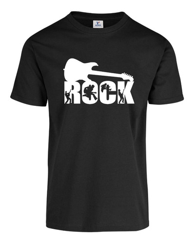 Playera Rock 100% Algodón Vinil Textil Hombre M315c