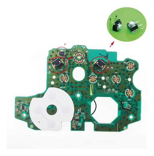 Boton Refaccion Rb Lb Compatible Control Xbox One 100 Piezas