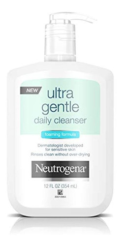 Neutrogena Ultra Suave Limpiador Diario, 12 onzas