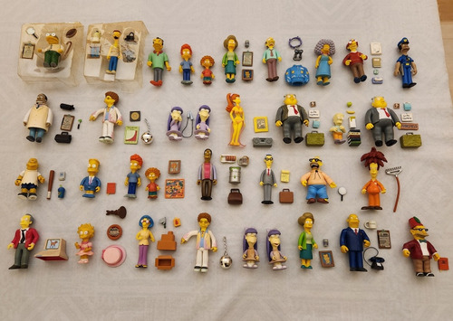 Muñecos Figuras Los Simpsons Playmates Personajes Accesorios