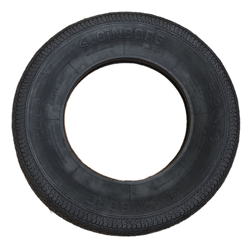 Pneu Cinborg 5.90x 14 Fuca 80p 4l Cinborg Não É Remold