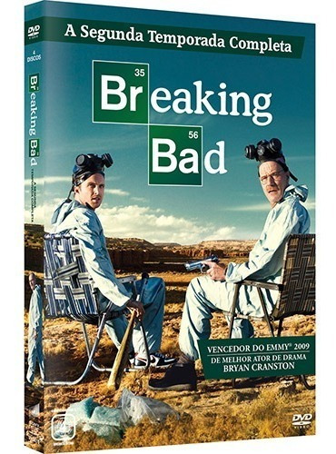 Dvds Breaking Bad - A Química Do Mal 2ª Temporada (4 Dvds