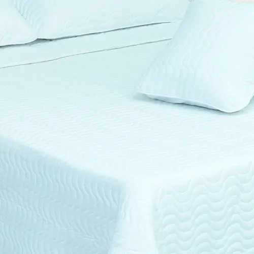 Set Edredón Blanco/ Prensado/ Cama Doble 1.40