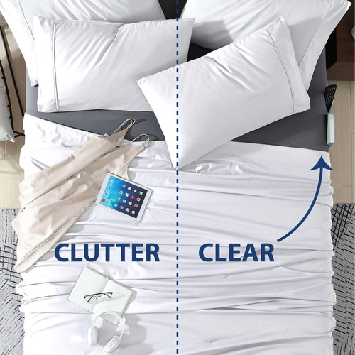 Sábana Bajera Ajustable Individual Ultrasuave Resistente Arr