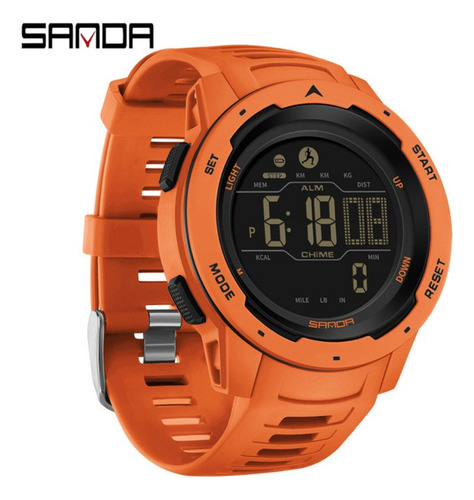 Relojes Digitales Simples Con Cronógrafo Led Sanda Para Homb