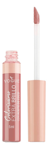 Labial Liquido Rose X5ml Colorissimo Extra Brillo Vogue