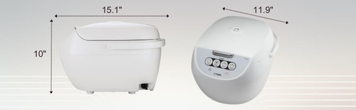 Panela De Arroz Tiger Jbv-a18u 2,4 L 10 Xícaras (não Cozida)