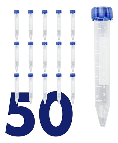 Tubos De Centrífuga Cónicos X4scientific De 15 Ml, [paquete
