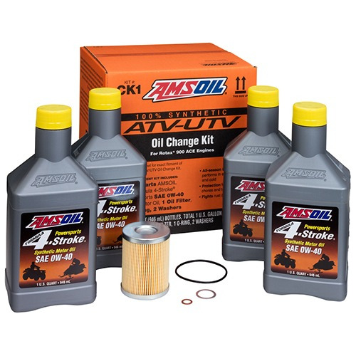 Kit Servicio Aceite Sintetico Canam Maverick X3 17-23 Amsoil