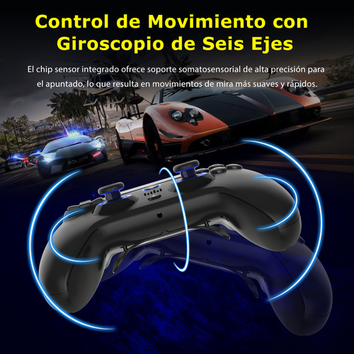 Control Inalámbrico Joystick Qrd Para Ps5 Ps4 Ios Android Pc