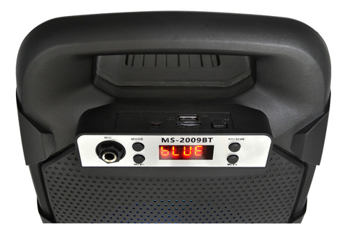 Cabina Bluetooth Ms-2009bt 20w (fm, Usb, Aux, M Sd)