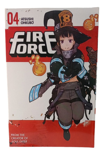 Fire Force Manga Libro Tomo 4