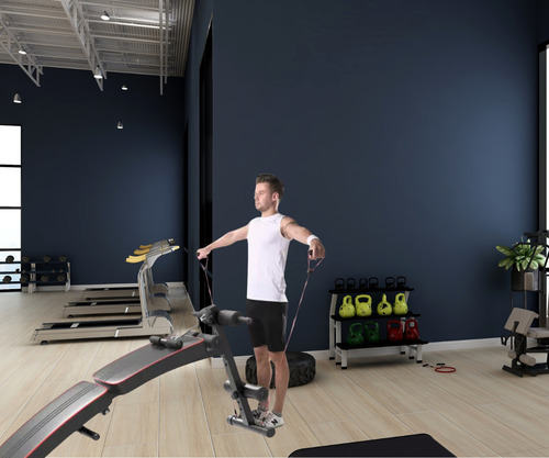 Banco Para Abdominales Plegable Entrenamiento Multifuncional