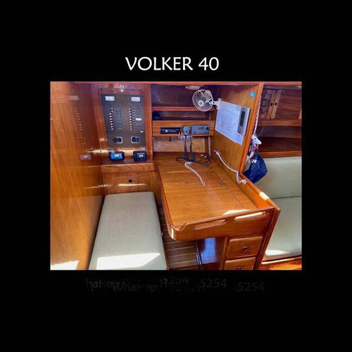 Velero Volker 40. Muy Equipado. Quillote Nuevo.