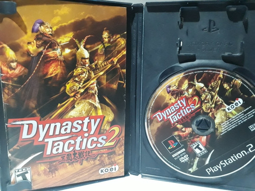 Dynasty Tactics 2 Para Playstation 2 Ps2 Koei Completo Dt2