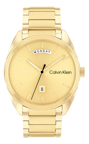 Reloj Calvin Klein Progress Hombre 25200447 Dorado Acero