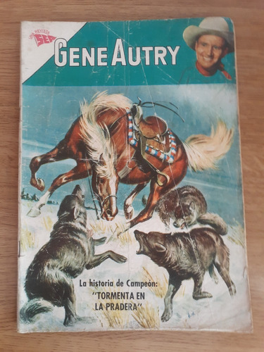 Cómic Gene Autry Número 75 Editorial Sea Novaro 1960