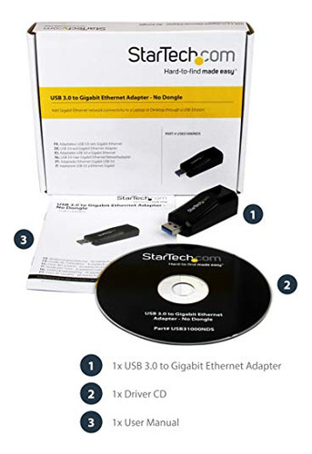 Startech.com Adaptador De Red Usb 3.0 A Gigabit Ethernet Nic