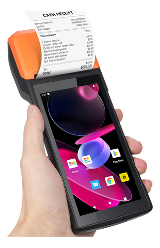 Escáner 2d Terminal 14.0 Android Barcode Pos Wifi Portátil