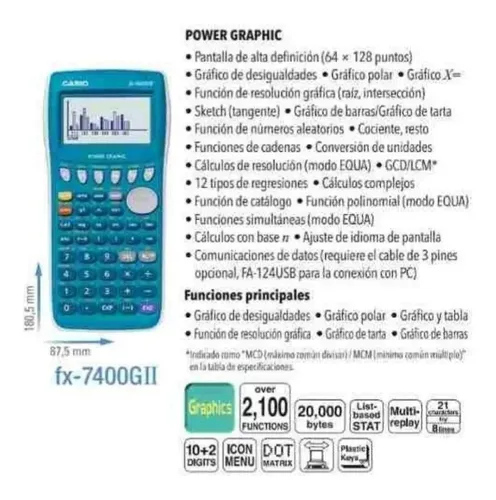 Casio 7400gii discount