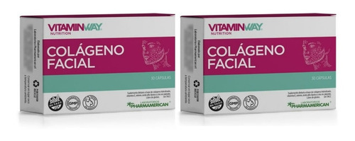 Suplemento Dietario Vitamin Way Colágeno Facial X30 Caps X2