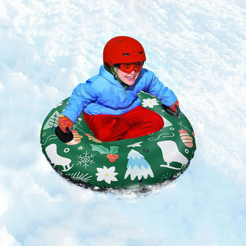Tubo De Pneu C Skiing Pvc Snow Sled Para Kid Ski Pad Outdoo