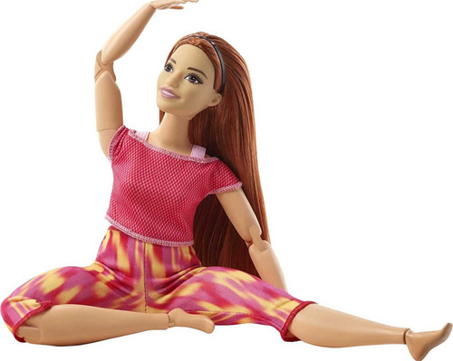 Barbie Made To Move Yoga Pelirroja 435a