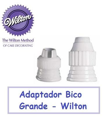 Adaptador Grande Bico Confeitar Wilton - Acoplador Matriz