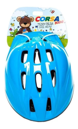 Capacete Baby Infantil Kdzamo Pz-11 Azul ( P )