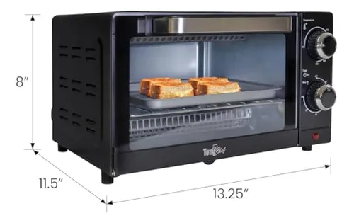 Horno Tostador Total Chef Para 4 Rebanadas, Pequeño Y Compac