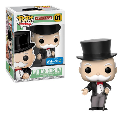 Funko Pop Retro Toys Mr. Monopoly Walmart