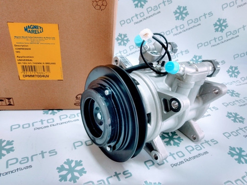 Imagem 3 de 8 de Compressor Ar Cond D20 Opala Monza Gol Ap 6p148a Kadett