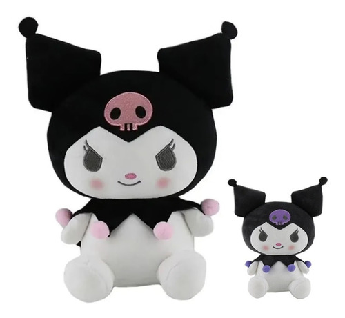 Lindo Peluche Princesa Kuromi 25 Cm Hello Kitty Surtidos