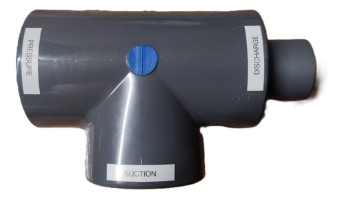 Aq-matic Inyector 1.5 Azul P/ Succión De Químico O Salmuera