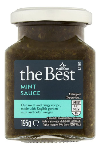 Morrisons La Mejor Salsa De Menta 6.53 Oz