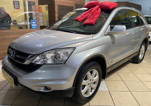 Imagem 3 de 10 de Honda Cr-v 2010 2.0 Gasolina Lx Único Dono Prata