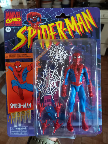 Marvel Legends Spider Man Retro Serie Animada (Usado)