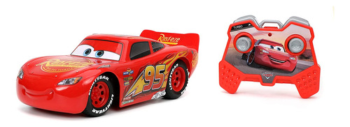 Pixar Cars 1:24 Lightning Mcqueen Rc Coche De Control R...