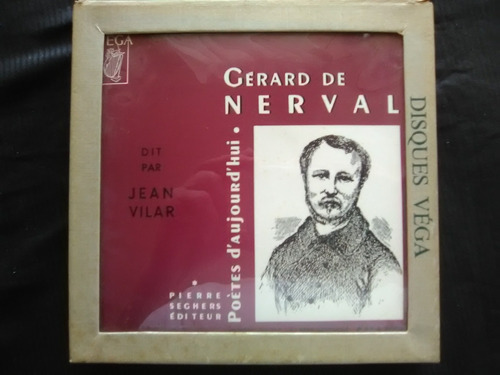 Poesía Gerard Nerval Pierre Seghers Editeur Incluye Vinil 