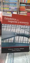 Comprar Libro Estadística Para Negocios Y Economía (anderson)