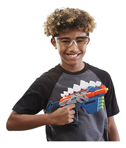 Lanzador De Dardos Nerf Dinosquad Stego-smash, 5 Nerf