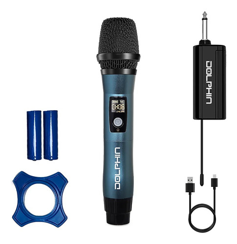 Microfono Inalambrico Dolphin Mcx11 Recargable 