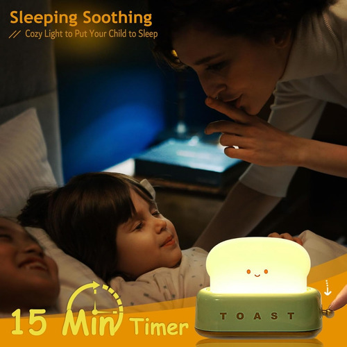 Luz Toast Night, Luces Led Para Tostadas Con Recarga Regulab