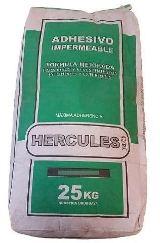 Adhesivo Impermeable Hercules Interior Y Exterior 25kg